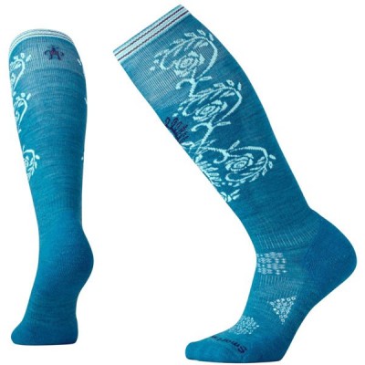Носки Smartwool W PhD Ski Light Pattern glacial blue - фото 14043 Носки Smartwool W PhD Ski Light Pattern glacial blue - фото 14043