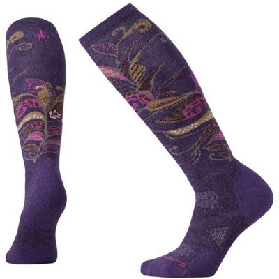 Носки Smartwool W PhD Ski Medium Pattern mountain purple - фото 14044
