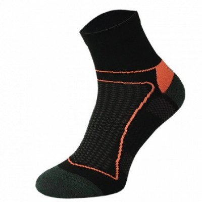 Шкарпетки Comodo Bike Performance Socks BIK1 black/orange - фото 23356