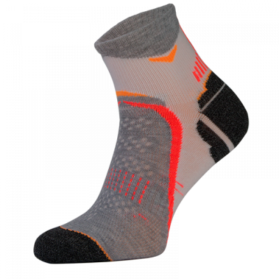 Носки Comodo Running Socks RUN2 white/grey - фото 27381