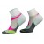 Носки Comodo Running Socks RUN4 white/pink