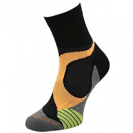 Шкарпетки Comodo Running Socks RUN4 black/orange