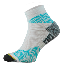 Шкарпетки Comodo Running Run1 white/turquoise