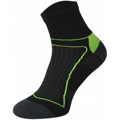 Шкарпетки Comodo Bike Performance Socks BIK1 black/green - фото 27389