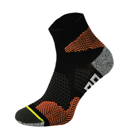 Шкарпетки Comodo Running Run1 black/orange