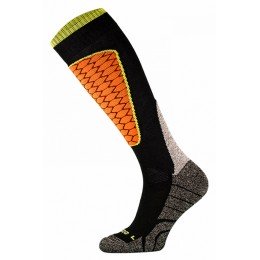Шкарпетки Comodo Ski socks Performance black/orange