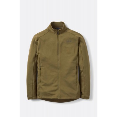 Чоловіча флісова кофта Rab Covex Jacket QFG-50 Oak - фото 31448