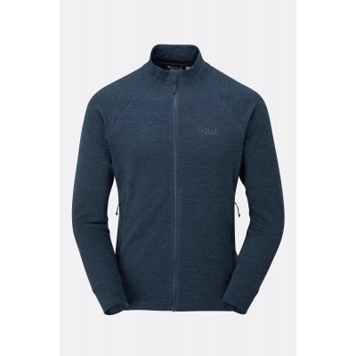 Кофта флісова чоловіча Rab Nexus Jacket deep ink - фото 26851