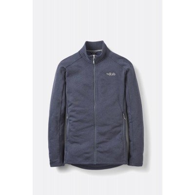 Мужская флисовая кофта Rab Covex Jacket QFG-50 Steel - фото 31447
