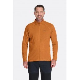 Кофта флисовая мужская Rab Nexus Full-Zip Jkt marmalade