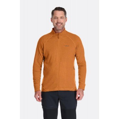 Кофта флисовая мужская Rab Nexus Full-Zip Jkt marmalade - фото 27113 Кофта флисовая мужская Rab Nexus Full-Zip Jkt marmalade - фото 27113