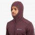 Мужской флис Montane Protium Hooded Fleece Jacket midnight grey