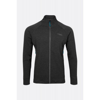 Кофта флисовая мужская Rab Nexus Full-Zip Jkt black - фото 24265