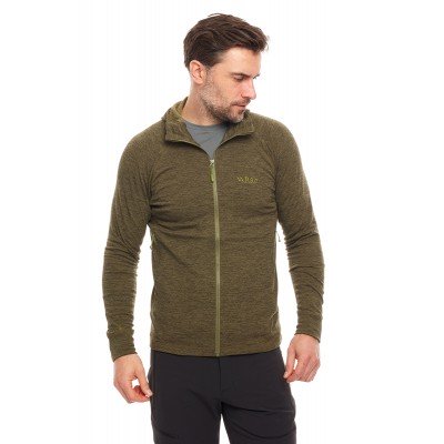 Кофта флисовая мужская Rab Nexus Jacket army - фото 26850 Кофта флисовая мужская Rab Nexus Jacket army - фото 26850