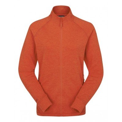 Куртка флисовая женская Rab Nexus Full-Zip Stretch Fleece red grapefruit - фото 28661