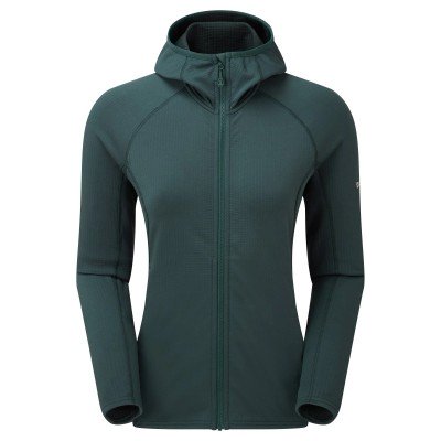 Кофта флисовая женская Montane Female Protium Hoodie deep forest - фото 27472