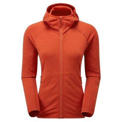 Кофта флисовая женская Montane Female Protium Hoodie saffron red - фото 25267 Кофта флисовая женская Montane Female Protium Hoodie saffron red - фото 25267