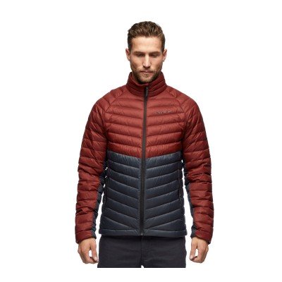 Куртка пуховая мужская Black Diamond M Access Down Jacket Dark Crimson/Carbon - фото 22244