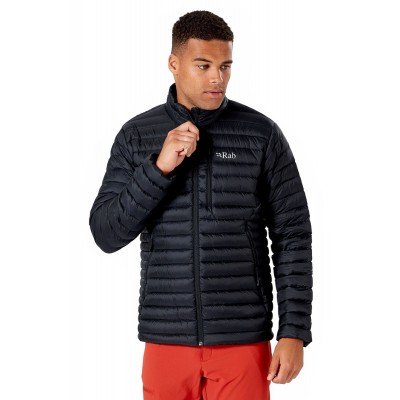 Куртка мужская Rab Microlight Jkt black - фото 21837