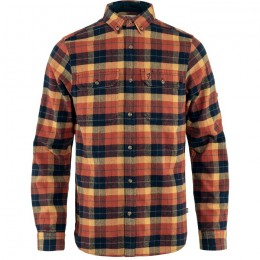 Сорочка чоловіча Fjallraven Singi Heavy Flannel Shirt utumn leaf/dark navy