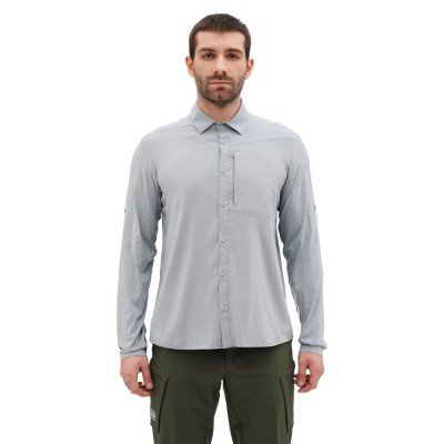 Мужская рубашка Turbat Maya 2 LS Mns gray - фото 30348