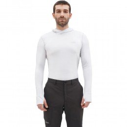 Термофутболка Turbat Hike Lite LS Hood Mns glacier gray