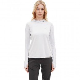 Термофутболка Turbat Hike Lite LS Hood Wmn glacier gray