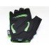 Перчатки велосипедные Lynx Pro black/green