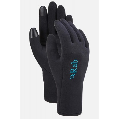 Перчатки женские Rab Power Stretch Contact Glove Wmns black - фото 27196