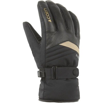 Перчатки горнолыжные женские Cairn Masaya W black/gold - фото 29990 Перчатки горнолыжные женские Cairn Masaya W black/gold - фото 29990