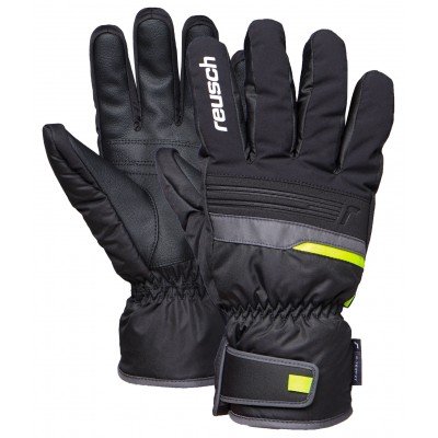 Рукавиці гірськолижні Reusch Brandon R-TEX® XT black/dark gran/saf yellow - фото 31250 Рукавиці гірськолижні Reusch Brandon R-TEX® XT black/dark gran/saf yellow - фото 31250