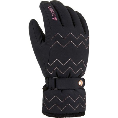 Перчатки женские Cairn Abyss 2 W black zigzag/pink - фото 29494