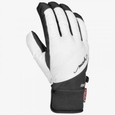 Перчатки горнолыжные Reusch Fiona R-Tex XT white-black - фото 27441