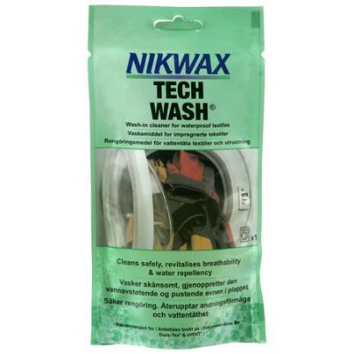 Средство для стирки Nikwax Tech Wash Pouch 100мл - фото 6953