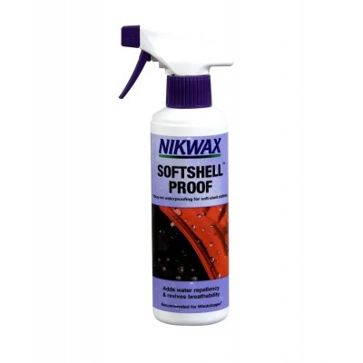 Водоотталкивающая пропитка Nikwax Soft shell proof spray-on 300 мл - фото 13971