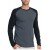 Футболка Icebreaker Tech LS Crewe Men 260 monsoon/black