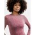 Термобілизна Жіноча Craft Core Wool Merino Set W rose/melange