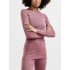 Термобілизна Жіноча Craft Core Wool Merino Set W rose/melange
