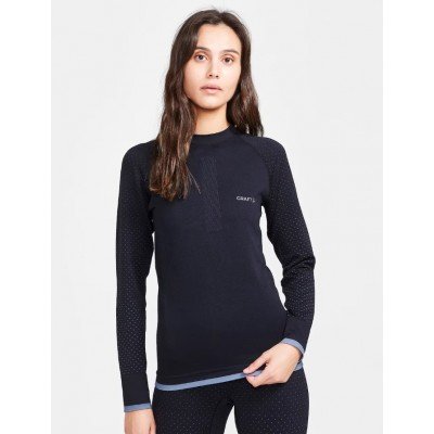 Термобелье женское кофта Craft ADV Warm Intensity LS W black - фото 27125 Термобелье женское кофта Craft ADV Warm Intensity LS W black - фото 27125