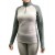 Реглан жіночий Fahrenheit PS Pro Zip W combi grey/foliagegreen
