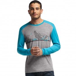 Кофта Icebreaker BF 200 Oasis LS Crewe Men