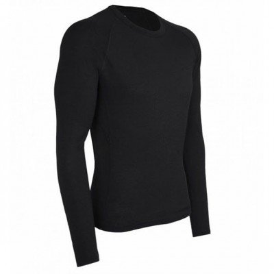 Футболка Icebreaker Tech LS Crewe Men 260 black - фото 10237