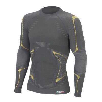 Термофутболка мужская Accapi X-Country Long Sleeve Shirt Mns anthracite - фото 21608
