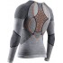 Термофутболка мужская X-Bionic Merino Shirt LG SL Men Black/Grey/Orange