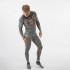 Термофутболка чоловіча X-Bionic Merino Shirt LG SL Men Black/Grey/Orange