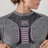 Термофутболка жіноча X-Bionic Merino Shirt LG SL WMN black/grey/magnolia