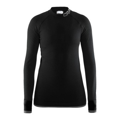 Термобелье женское кофта Craft Warm Intensity CN LS W black/granite - фото 15394
