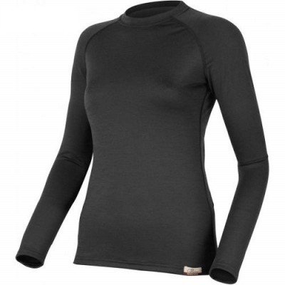 Термобілизна жіноча футболка Lasting Atila 160 black 9090 - фото 26909