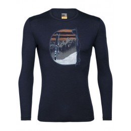 Термофутболка Icebreaker 200 Oasis LS Crewe 2021