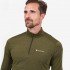 Термокофта Montane Dart Thermo Zip Neck kelp green